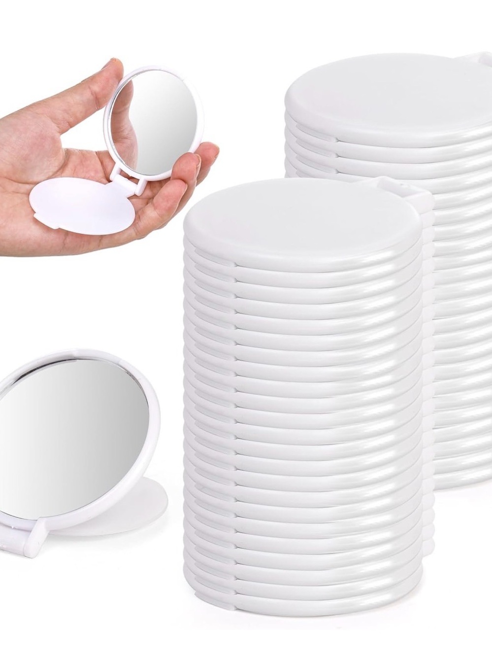 Buyer Thank You Gifts - 10 Portable Folding Compact Mirror - Picture 6 of 6